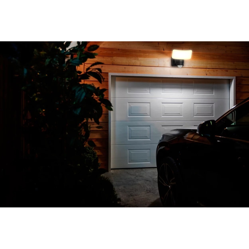 Philips - LED Solární nástěnné svítidlo se senzorem TYLUS LED/6W/3,7V 3000K IP44