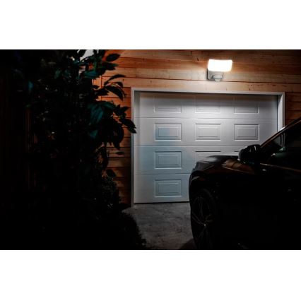 Philips - LED Solární nástěnné svítidlo se senzorem TYLUS LED/6W/3,7V 5000K IP44