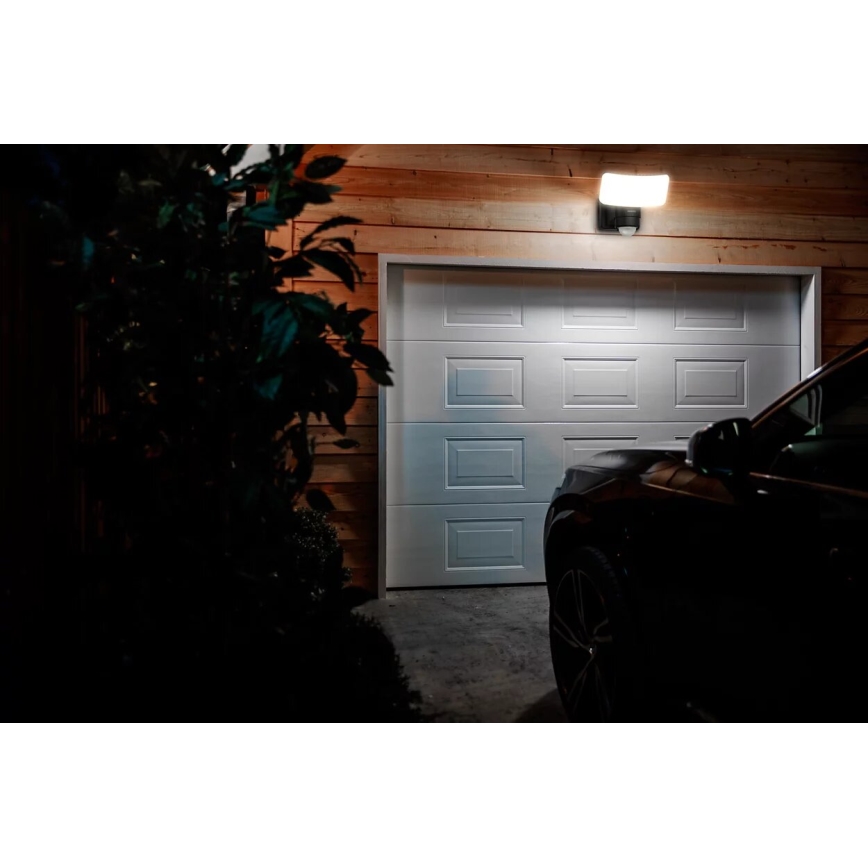 Philips - LED Solární nástěnné svítidlo se senzorem TYLUS LED/6W/3,7V 5000K IP44