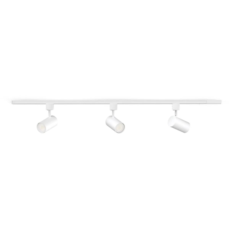 Philips - LED Stmívatelné bodové svítidlo v lištovém systému EASYLINK 3xGU10/6,2W/230V 2200-2700K 1m bílá