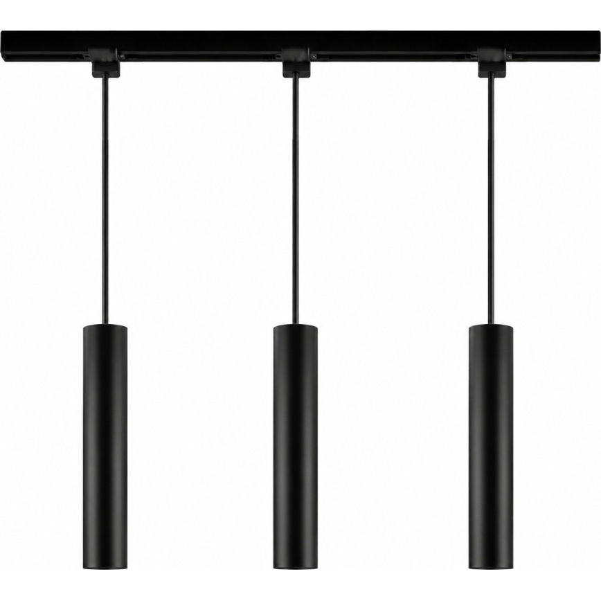 Philips - LED Stmívatelný lustr na lanku v lištovém systému EASYLINK 3xGU10/7W/230V 1 m černá