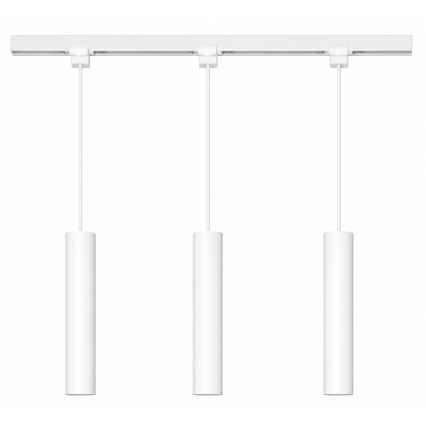 Philips - LED Stmívatelný lustr na lanku v lištovém systému EASYLINK 3xGU10/7W/230V 2200-2700K 1m bílá