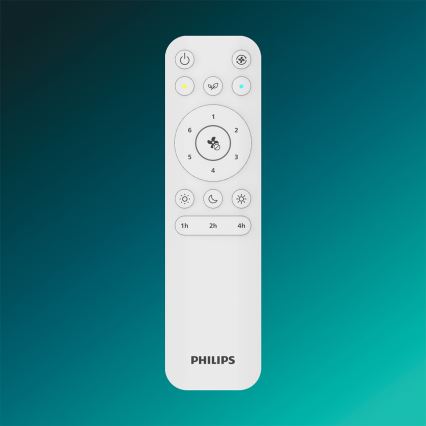 Philips - LED Stmívatelné stropní svítidlo s ventilátorem BLISS LED/35W/230V zlatá + dálkové ovládání