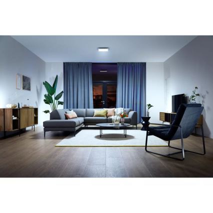 Philips - LED Stmívatelné stropní svítidlo Hue AURELLE LED/19W/230V 2200-6500K 30x30 cm bílá
