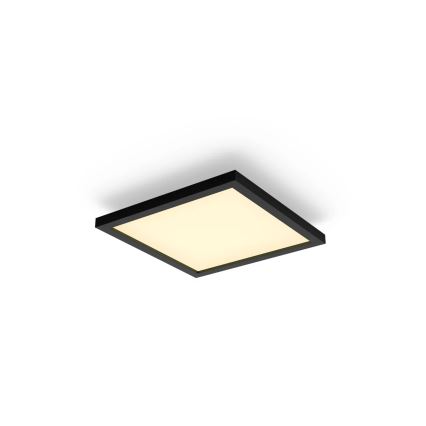 Philips - LED Stmívatelné stropní svítidlo Hue AURELLE LED/19W/230V 2200-6500K 30x30 cm černá