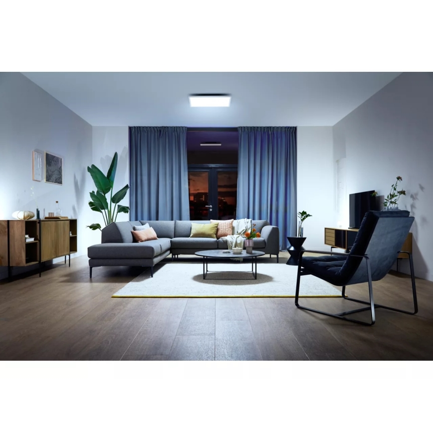 Philips - LED Stmívatelné stropní svítidlo Hue AURELLE LED/39W/230V 2200-6500K 60x60 cm bílá
