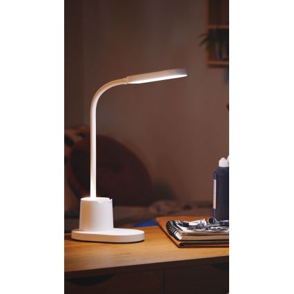 Philips - LED Stmívatelná dotyková stolní lampa BUCKET LED/7W/5V 1800 mAh 3000/4000/5700K CRI 90