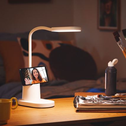 Philips - LED Stmívatelná dotyková stolní lampa BUCKET LED/7W/5V 1800 mAh 3000/4000/5700K CRI 90