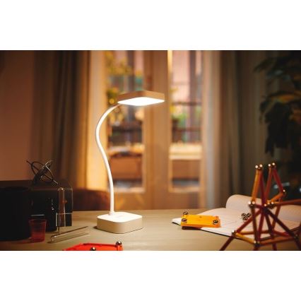 Philips - LED Stmívatelná dotyková stolní lampa ROCK LED/5W/5V 1800 mAh