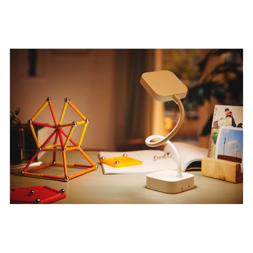 Philips - LED Stmívatelná dotyková stolní lampa ROCK LED/5W/5V 1800 mAh