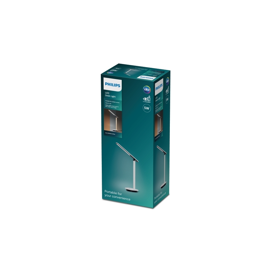 Philips - LED Stmívatelná dotyková stolní lampa ROCK LED/5W/5V 1800 mAh