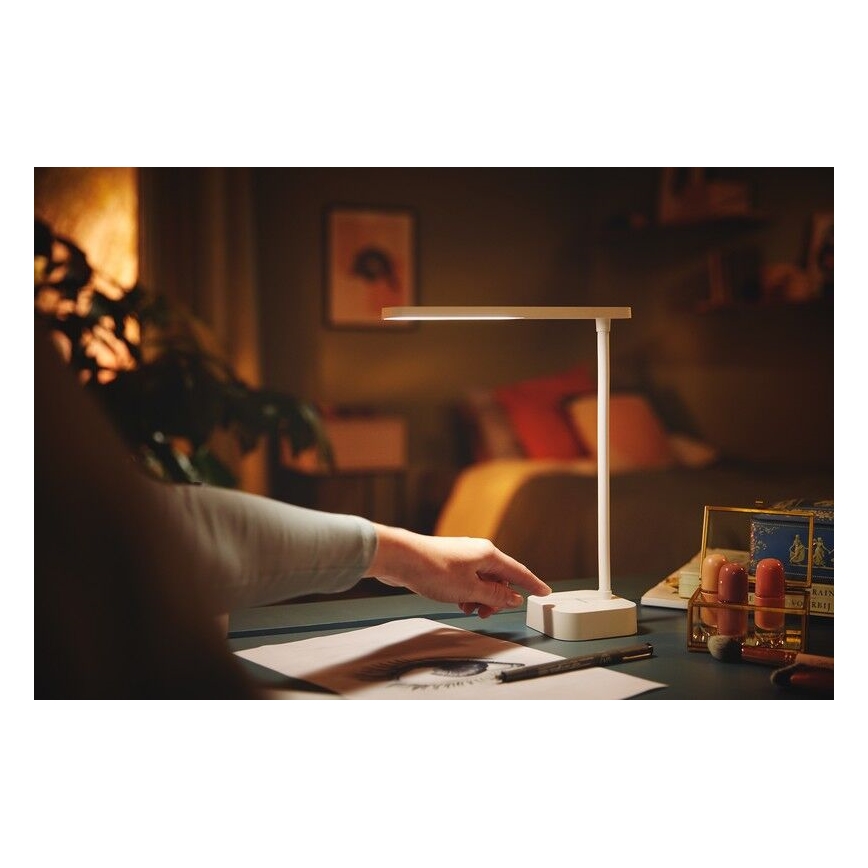 Philips - LED Stmívatelná dotyková stolní lampa TILPA LED/5W/5V 1800 mAh