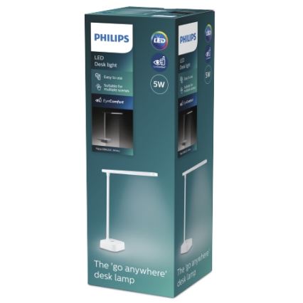 Philips - LED Stmívatelná dotyková stolní lampa TILPA LED/5W/5V 1800 mAh