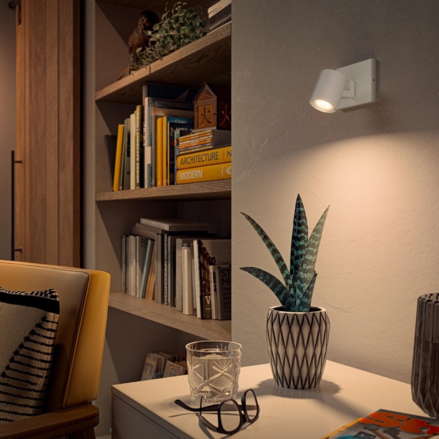 Philips - LED Stmívatelné bodové svítidlo Hue RUNNER 1xGU10/4,2W/230V 2200-6500K bílá