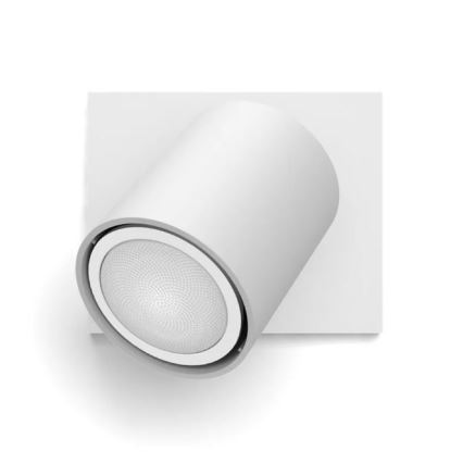 Philips - LED Stmívatelné bodové svítidlo Hue RUNNER 1xGU10/4,2W/230V 2200-6500K + dálkové ovládání bílá