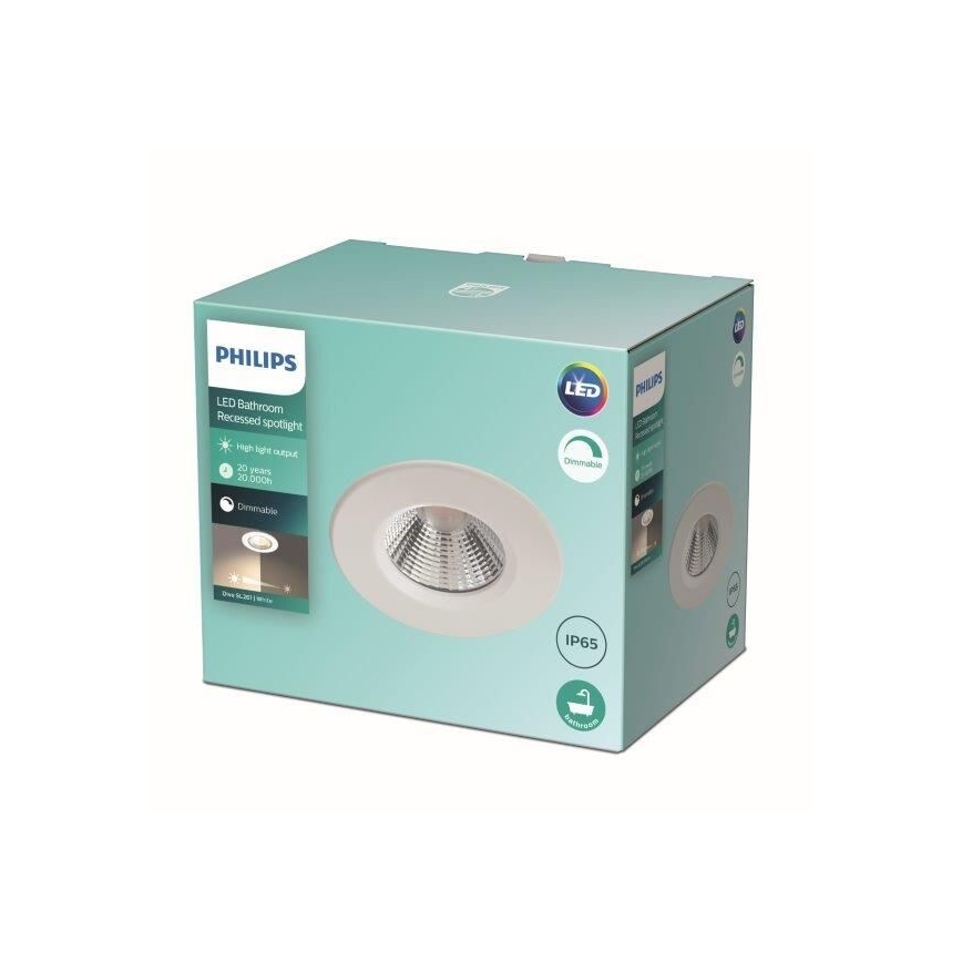 Philips - LED Stmívatelné koupelnové svítidlo LED/5,5W/230V 2700K IP65