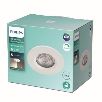 Philips - LED Stmívatelné koupelnové svítidlo LED/5W/230V 2700K IP65