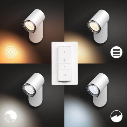 Philips - LED Stmívatelné koupelnové svítidlo Hue ADORE 1xGU10/5W/230V IP44 + DO