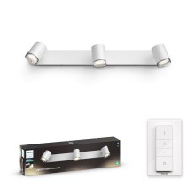 Philips - LED Stmívatelné koupelnové svítidlo Hue ADORE 3xGU10/5W/230V IP44