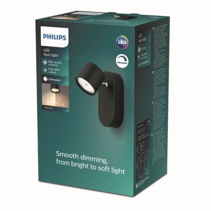 Philips - LED Stmívatelné nástěnné bodové svítidlo LED/4,5W/230V