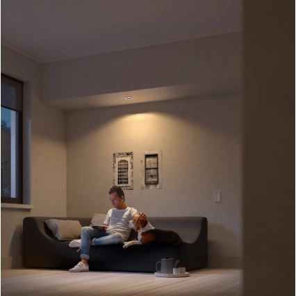 Philips - LED Stmívatelné podhledové svítidlo Hue MILLISKIN 1xGU10/4,2W/230V 2200-6500K bílá