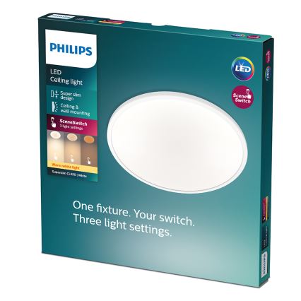 Philips - LED Stmívatelné stropní svítidlo LED/15W/230V 2700K