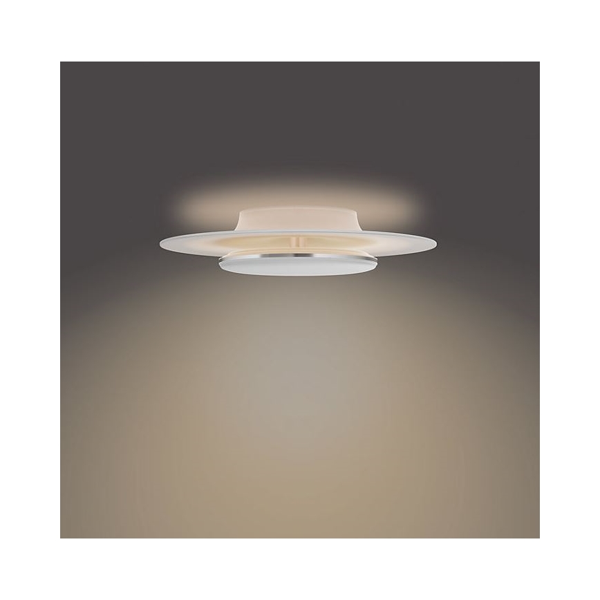 Philips- LED Stmívatelné stropní svítidlo SCENE SWITCH LED/30W/230V 2700K stříbrná