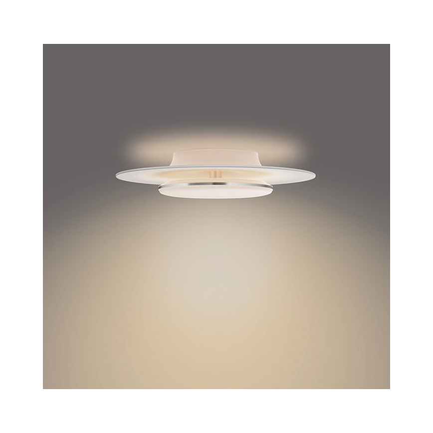 Philips- LED Stmívatelné stropní svítidlo SCENE SWITCH LED/30W/230V 2700K stříbrná