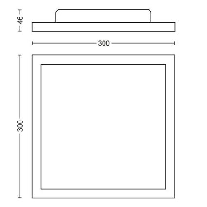 Philips - LED Stmívatelné stropní svítidlo Hue LED/19W/230V 2200-6500K + dálkové ovládání