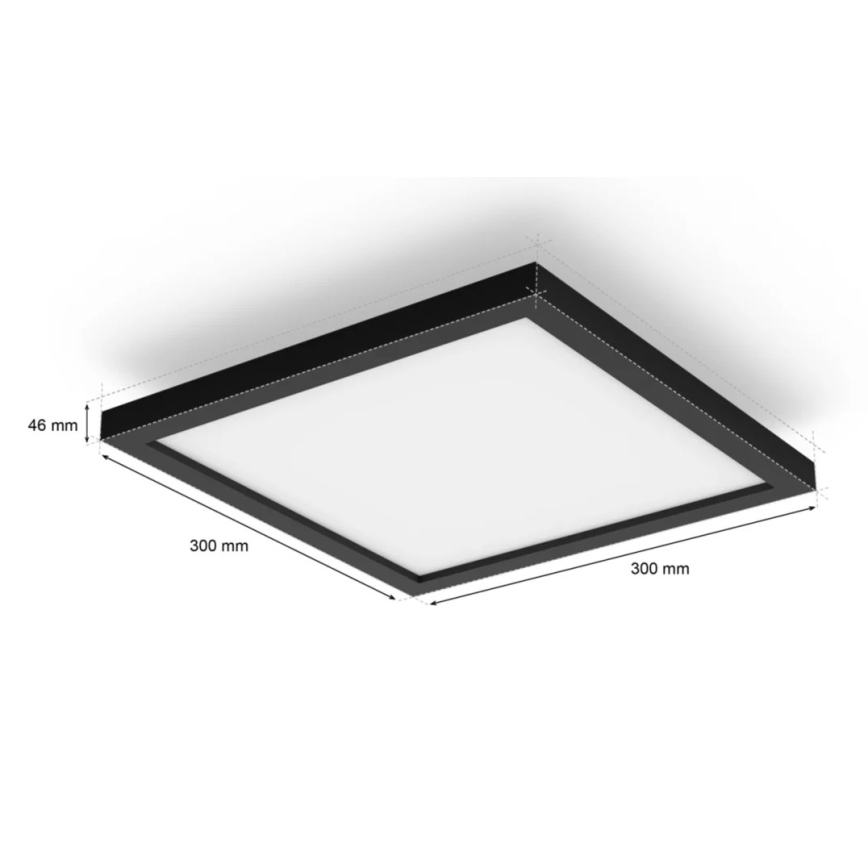 Philips - LED Stmívatelné stropní svítidlo Hue AURELLE LED/19W/230V + dálkové ovládání