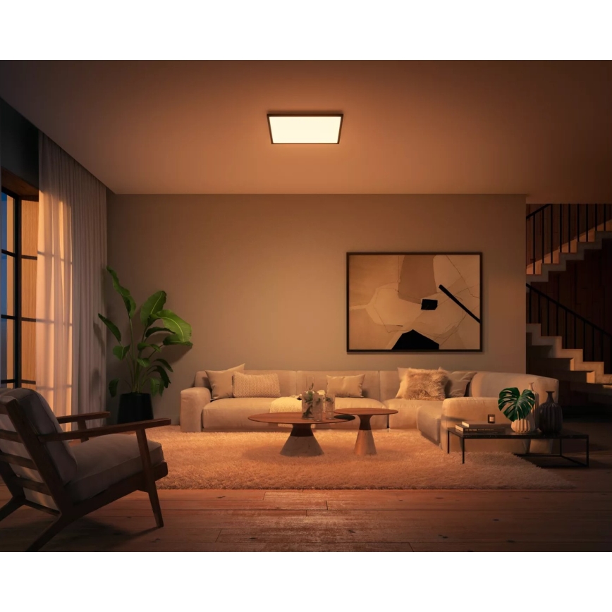 Philips - LED Stmívatelné stropní svítidlo Hue AURELLE LED/39W/230V + dálkové ovládání