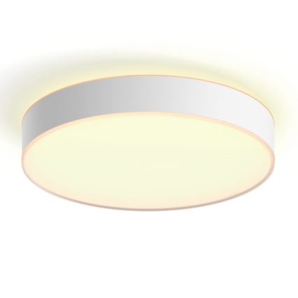 Philips - LED Stmívatelné stropní svítidlo Hue LED/33,5W/230V 2200-6500K pr. 425 mm bílá + dálkové ovládání