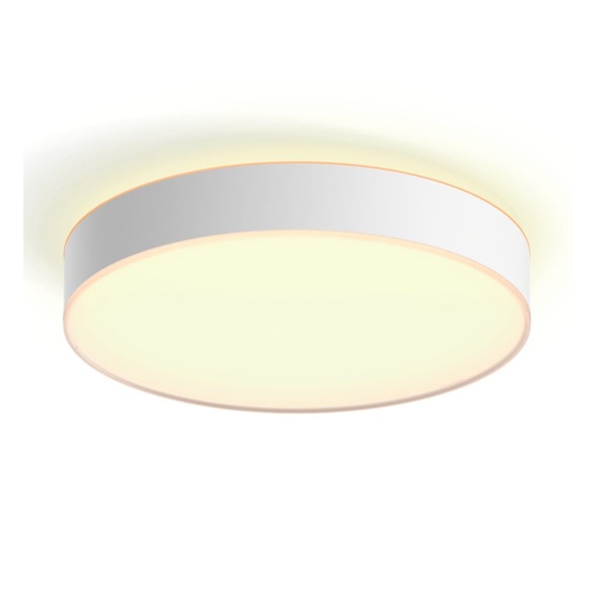 Philips - LED Stmívatelné stropní svítidlo Hue LED/33,5W/230V 2200-6500K pr. 425 mm bílá + dálkové ovládání
