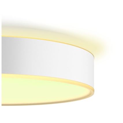 Philips - LED Stmívatelné stropní svítidlo Hue LED/33,5W/230V 2200-6500K pr. 425 mm bílá + dálkové ovládání