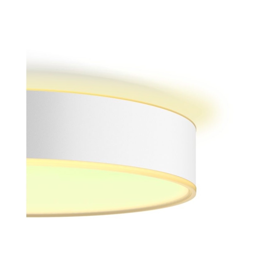 Philips - LED Stmívatelné stropní svítidlo Hue LED/33,5W/230V 2200-6500K pr. 425 mm bílá + dálkové ovládání