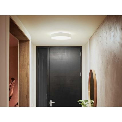 Philips - LED Stmívatelné stropní svítidlo Hue LED/19,2W/230V 2200-6500K pr. 381 mm bílá + dálkové ovládání