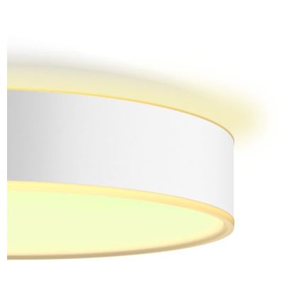 Philips - LED Stmívatelné stropní svítidlo Hue LED/19,2W/230V 2200-6500K pr. 381 mm bílá + dálkové ovládání