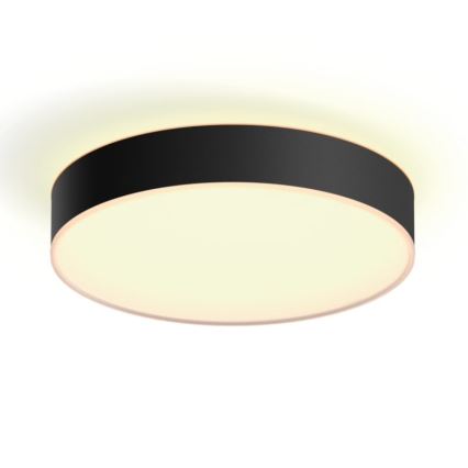 Philips - LED Stmívatelné stropní svítidlo Hue LED/19,2W/230V 2200-6500K pr. 381 mm černá + dálkové ovládání