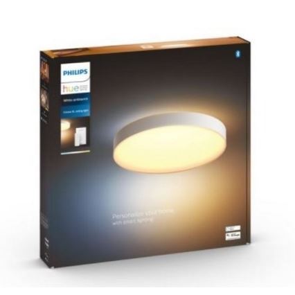 Philips - LED Stmívatelné stropní svítidlo Hue LED/48W/230V 2200-6500K pr. 551 mm bílá + dálkové ovládání