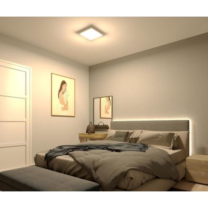 Philips - LED Stmívatelné stropní svítidlo LED/15W/230V 2700K 39,5x39,5 cm