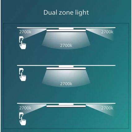 Philips - LED Stmívatelné stropní svítidlo SCENE SWITCH LED/18W/230V pr. 30 cm 2700K černá