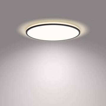 Philips - LED Stmívatelné stropní svítidlo SCENE SWITCH LED/22W/230V pr. 40 cm 4000K černá