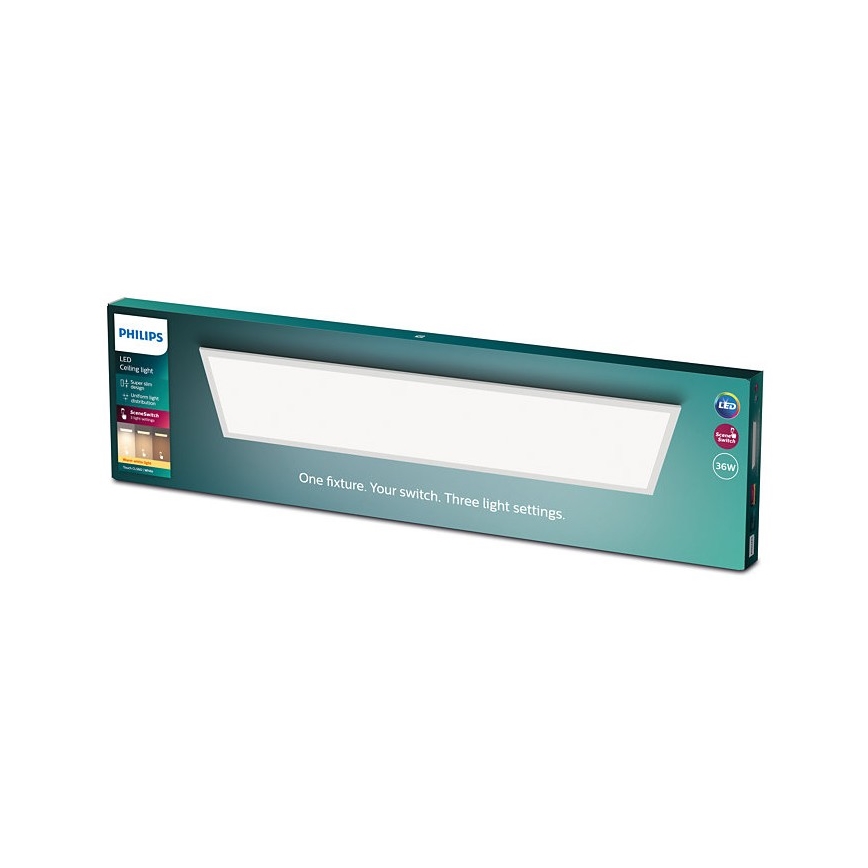 Philips - LED Stmívatelné stropní svítidlo SCENE SWITCH LED/36W/230V 2700K