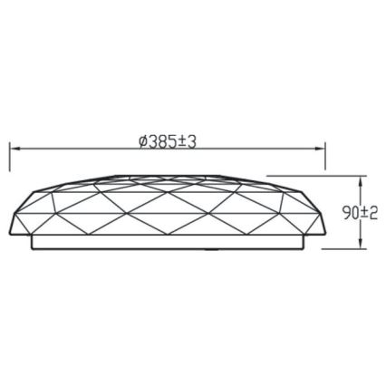 Philips - LED Stmívatelné stropní svítidlo LED/23W/230V 2700-6500K + DO