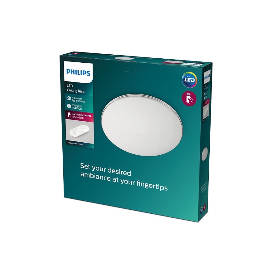 Philips - LED Stmívatelné stropní svítidlo LED/23W/230V 2700-6500K + dálkové ovládání