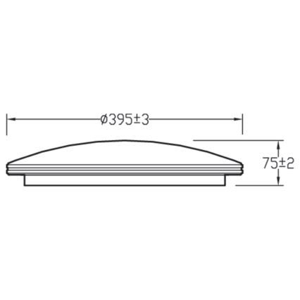 Philips - LED Stmívatelné stropní svítidlo LED/23W/230V 2700-6500K + DO