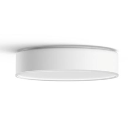 Philips - LED Stmívatelné stropní svítidlo Hue LED/9,6W/230V 2200–6500K pr. 261 mm bílá + dálkové ovládání