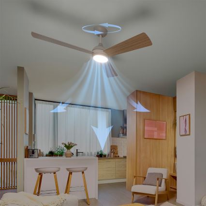Philips - LED Stmívatelný stropní ventilátor CIVX LED/24W/230V + dálkové ovládání