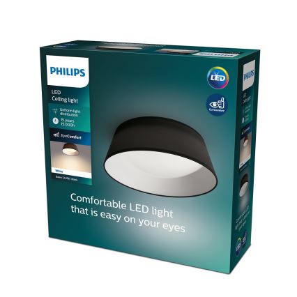 Philips - LED Stropní svítidlo LED/14W/230V černá