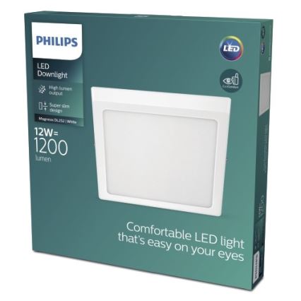 Philips - LED Stropní svítidlo LED/12W/230V 2700K bílá